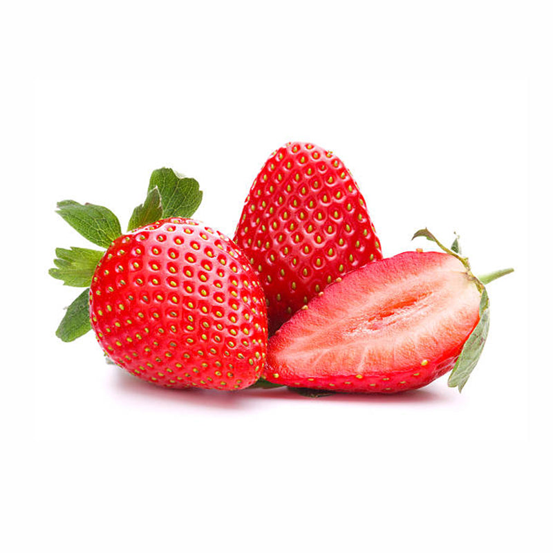 Fresh Halved Strawberries